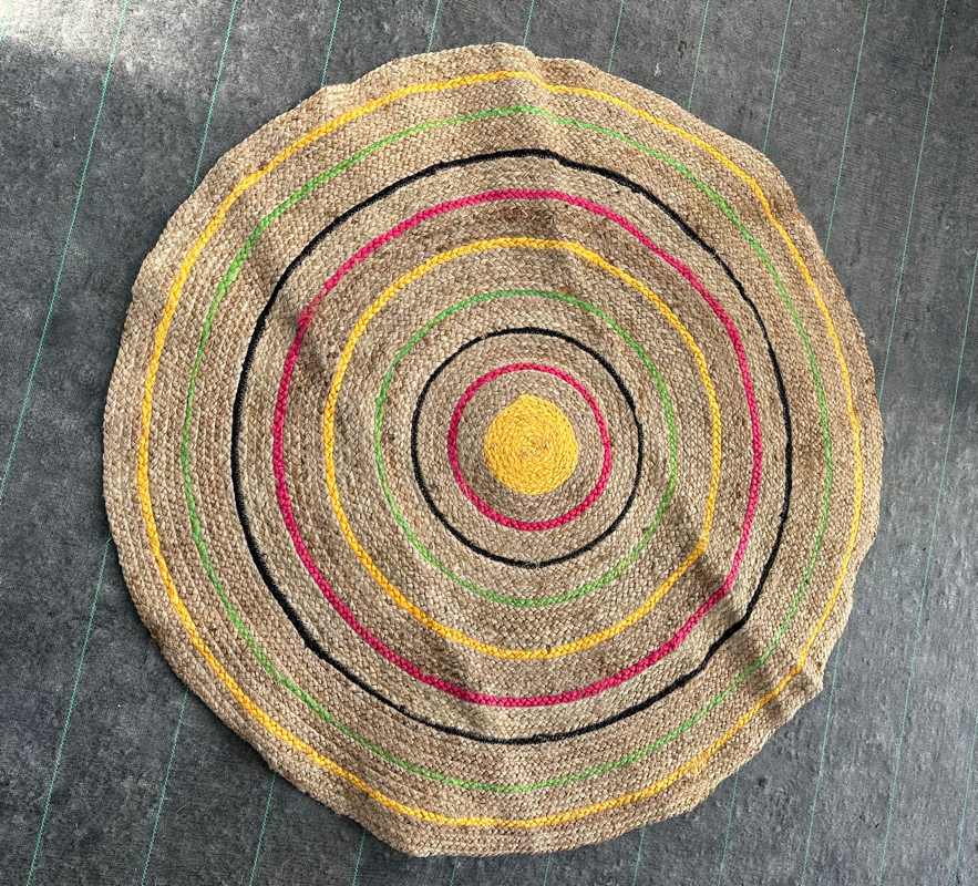 Big round rug Canberra Nursery & Garden Centre